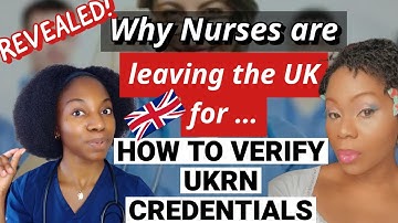 UKRN to USRN Process | How to verify UKRN credentials with CGFNS | Why UK Nurses are leaving for USA