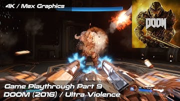 Doom (2016) - Lazarus Labs | Ultra-Violence | Max Graphics | Part 9 #doom #fpsgames