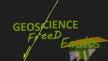 3D fault surface in QGIS displayed with Paraview