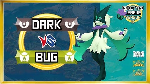 DARK TYPES vs BUG TYPES | Round 04: PokeType League 02