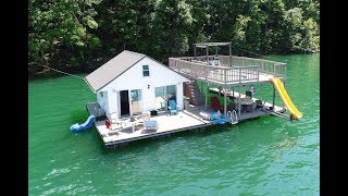 480sqft Floating Cottage For Sale on Norris Lake TN  SOLD!