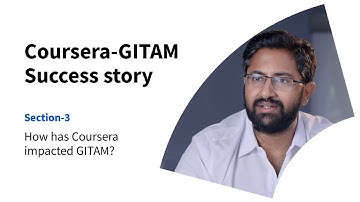 How has Coursera impacted GITAM?