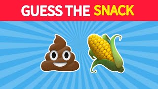 Guess The SNACK by Emoji | Snack Quiz 🍟🍕 | QUIZ BOMB by quiz bomb 282 views 3 months ago 4 minutes, 47 seconds