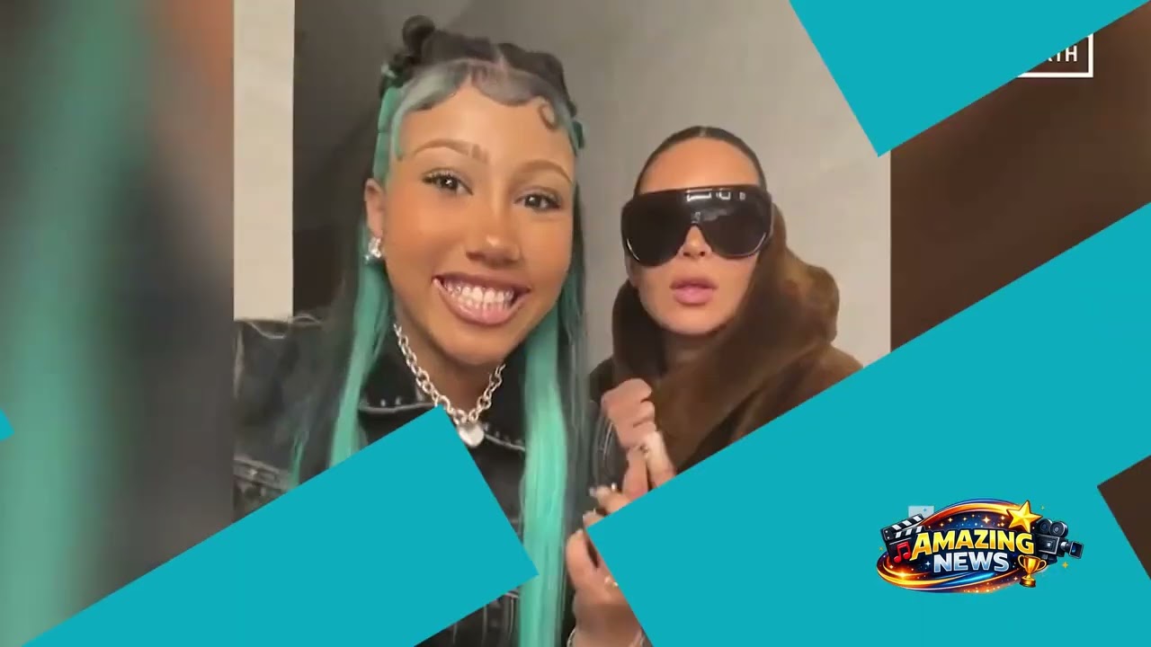 Kim Kardashian Crashes North West's Instagram Live | Mom Interruption