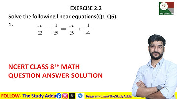 Solve the following linear equations  x/2 - 1/5 = x/3 + 1/4