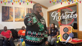 BLENDED FAMILY CHRISTMAS PART 3 | CHRISTMAS EVE PARTY + KARAOKE, GINGERBREAD HOUSES, & GAMES!