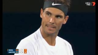 Rafael Nadal Vs Dimitrov Time Violation