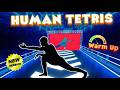 Human Tetris х 1 Player 🔥 Viral Interactive Warm Up Game Full HD - Fun Interactive Game
