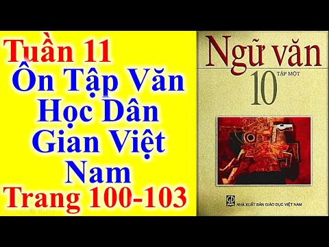 Video Ngữ Văn Lớp 10 Tuần 11 Ôn Tập Văn Học Dân Gian Việt... - YouTube