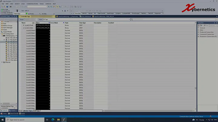 How To Force IO Using Rockwell Logix Designer Studio 5000 (Force Discrete Input)