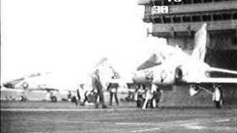 Airman Hit By Jet On Carrier -  Mishap on board with T45 goshawk