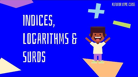 JAMB Online Class 2025 || Mathematics: Indices, Logarithm and Surd 3