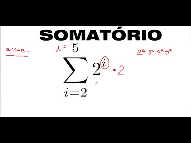 Matemática, SIM OU NÃO. - A notação Sigma, somatório de expressões  algébricas!