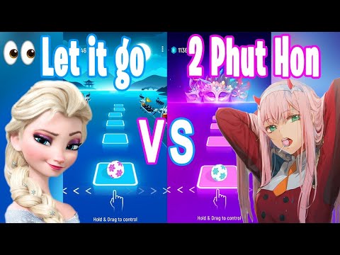 Elsa Let It Go VS Phao 2 Phut Hon