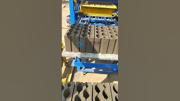 QT4-18 Automatic hydraulic concrete hollow block machine for sale with price#brickmachine #blocks