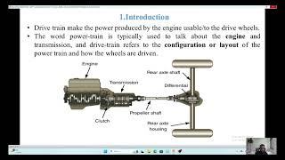 Power transmission mechanisms chapter 1 1st week  1st part edited video