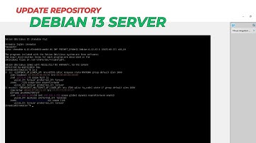 Cara update Repository Linux Debian 13 Trixie || Untuk update dan upgrade
