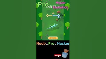 NOOB vs PRO vs HACKER - HyperEvolution | @PocketBear470