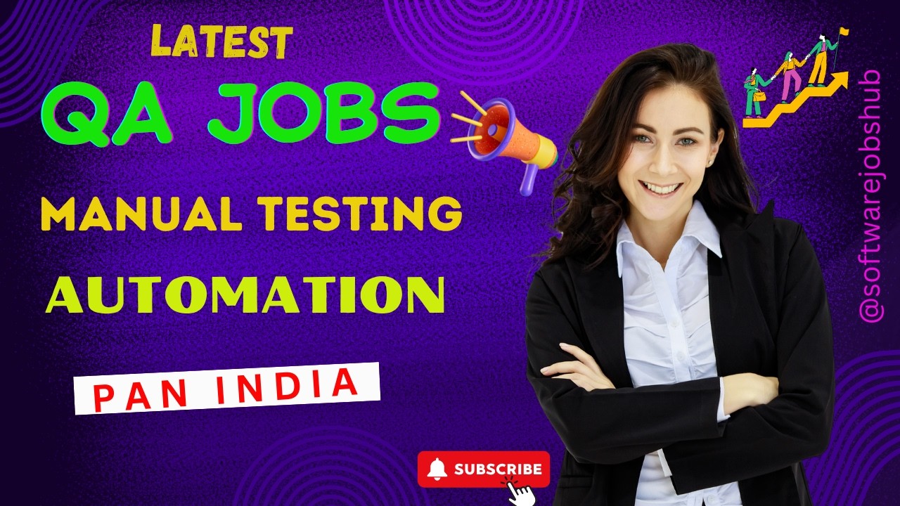 Software Testing Job Vacancies || Manual || Automation #softwarejobs # ...
