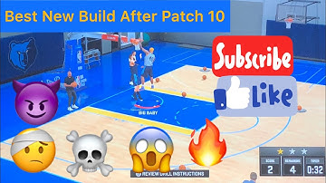 NBA 2K20:NEW BEST Build After Patch 10:Sneak Peek Park Posters Coming Soon