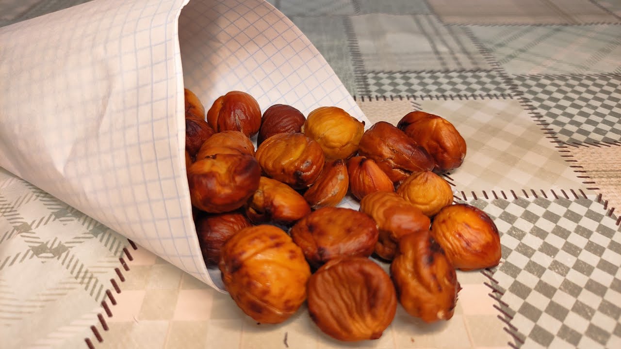 Каштаны в духовке. Как отличить каштаны съедобные от несъедобных. - YouTube