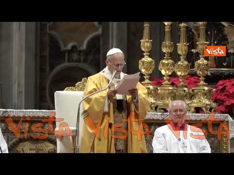 Video Natale 2025, l'omelia di Papa Leone XIV nella Messa della notte - INTEGRALE