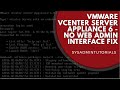VMware vCenter 6 Appliance Web Admin Interface
