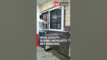 SLIDING MOSQUITO NET WINDOWS - RK ECRAN | Premium Quality Mosquito Net Doors and Windows