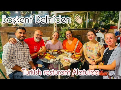 HINDISTAN | DELHI Haat | lajpat nagar | Türk restoranı ve Rajanın Türkçe ile imtihanı