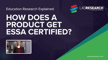 How does a product get ESSA evidence certified?