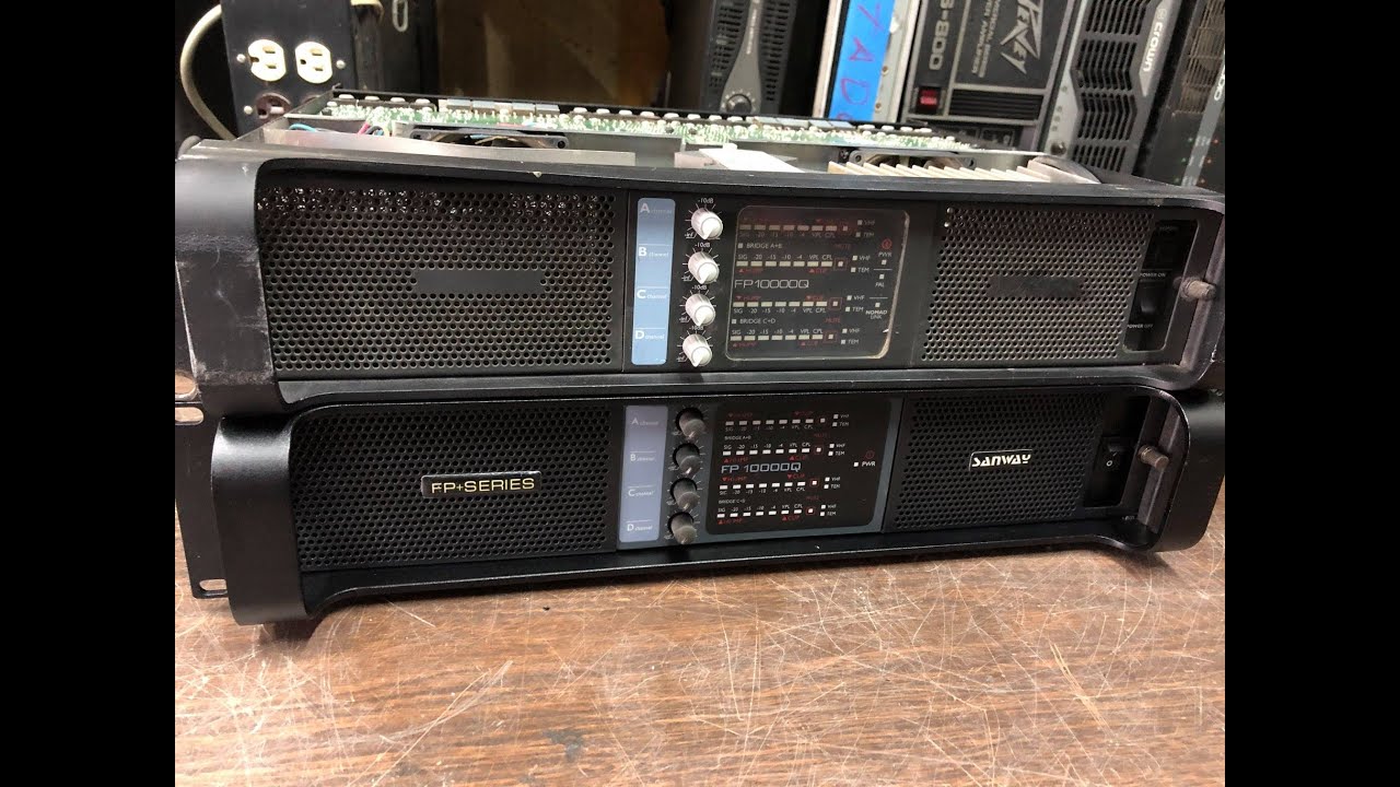 Complete compare between original LAB GRUPPEN FP10000Q and Sanway Brand