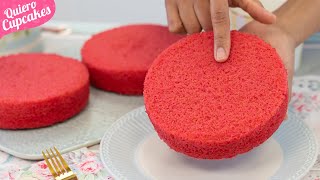 Bizcochos De Colores Perfectos Con Estos Trucos Quiero Cupcakes