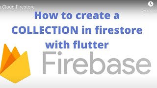 Information How to create a collection in Firebase with Flutter example News