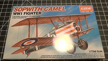 1:72 Sopwith Camel (Academy) Part 3 - Assembly