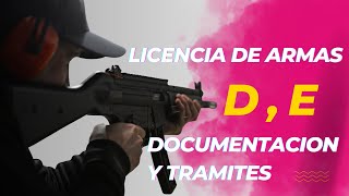 Licencia de armas D y E en España: Pasos y requisitos screenshot 4