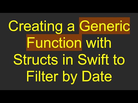 Creating a Generic