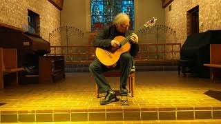 Guitarist Carlo Pezzimenti performs Leo Brouwer's 