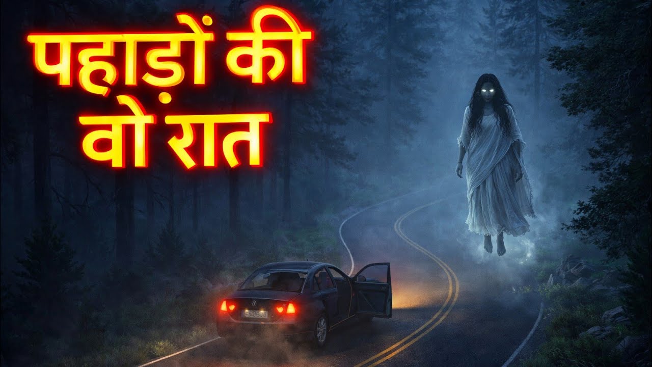  चार दोस्त का एक खौफनाक सच...! पहाड़ों की वो रात 🌑?