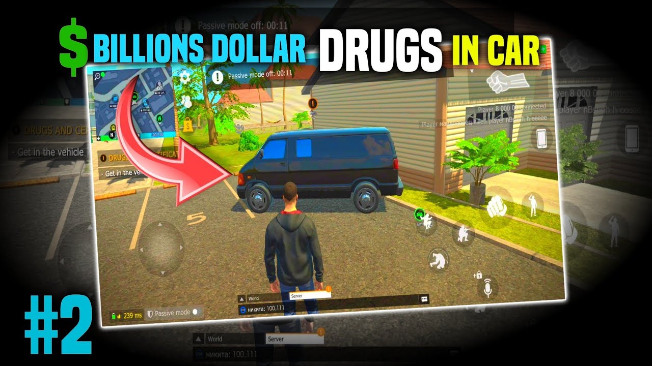 💲MILLIONS of DOLLAR DRUGS IN VEN , Parking in safe area Grand Criminal Online