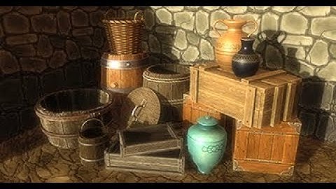 Breakable Medieval Containers for Unity