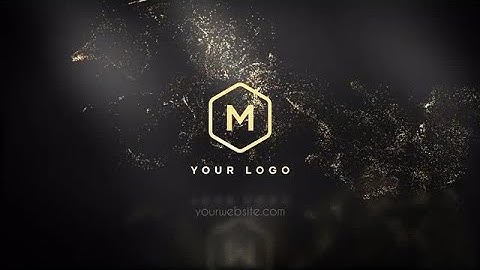 Luxury Particles Logo DaVinci Resolve Templates