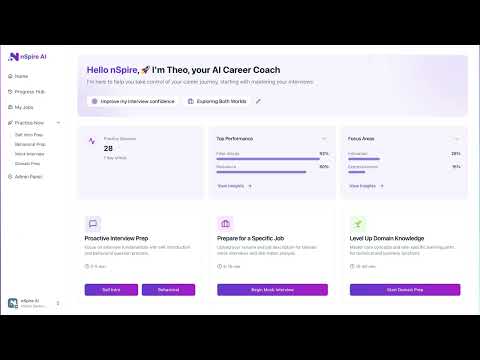 Meet Theo, Your 247 AI Career Coach by nSpire AI