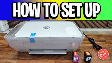 Hoe u de wifi-verbinding van de HP DeskJet 2855e-printer instelt, hoe u verbinding maakt met wifi...