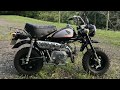 Honda Z50J Monkey　BA-AB27　モンキー復活　-　ワックス磨きでピカピカ！