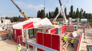 Solar Decathlon Europe - RhOME - Construction days