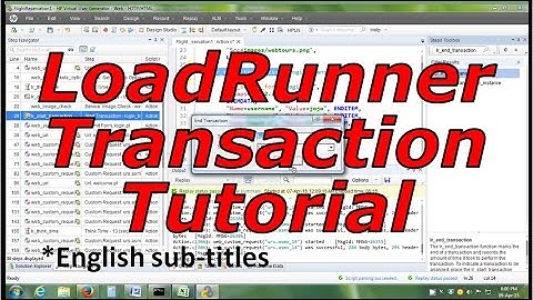 LoadRunner Tutorial-Loadrunner Scripting Tutorial-LoadRunner Testing tool-Transaction In Loadrunner