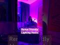 #creativelighting #renterfriendly #decoration #interiordesign #lighting #interiordecorating