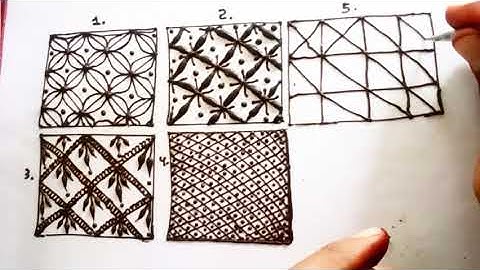 How to : 6 Different Henna Grids🥰😱|check mehndi designs||Bridal Henna Grids || Henna tutorial#mehndi