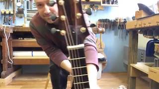 arnaldo lopez hand build terz guitar, walnut, port orford red cedar
