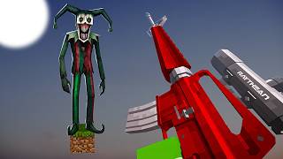 Hunting 10 Of The Worst Minecraft Mods With Guns On One Block